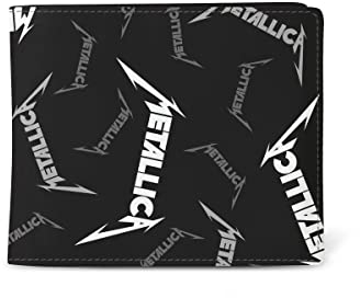 Rocksax Rock Industries Europe Limited Metallica Premium Wallet - Fade to Black, Schwarz, Einheitsgröße, Geldbörse