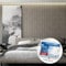 WALLCOVER Tapete inkl. Kleister Grau Vliestapete Holzoptik Akustikpaneele Holzwand Skandi Lamellenwand Holzpaneele 3D Optik Holztapete Modern Naturholz Made in Germany