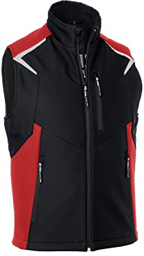 KÜBLER BODYFORCE Softshell-Weste – Stretch-Softshell mit reflektierenden Elementen und ergonomischem Schnitt