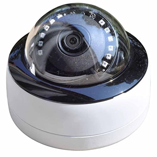 Dome IP Camera 4MP POE Network Camera Wired Vandal-proof 4.0MP Infrared IP Security Camera 2.8mm Wide Angle Lens