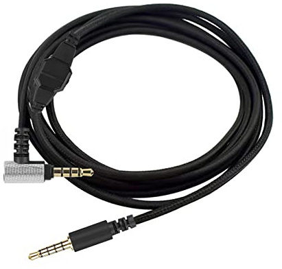 6.5ft Replacement Audio Cable OFC Wire with Gold-plated for Astro A10/A40/A30/A50/G433 Gaming Headset