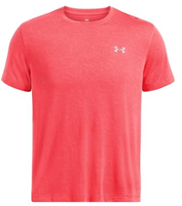 Under Armour Herren Launch Camo Shortsleeve Tee Laufbekleidung Laufshirt Racer Red - Rot L