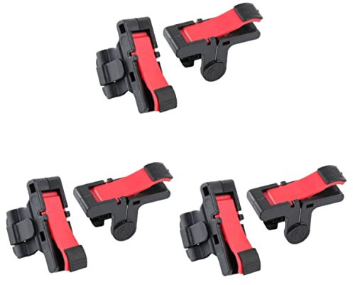 HOMSFOU 3St Telefon-Feuerknöpfe Ziel löst aus Telefone Gamecontroller-Hilfstool Hühnerfressendes Artefakt für das Telefon Handy Abzug handhaben Hühnerartefakt d9 Knopf rot