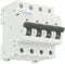 Wengart Disjoncteur miniature triphasé WGM12-63H AC230V/400V, 50A, 4P, 10kA, B-Char, haute résistance aux courts-circuits, matériaux ignifuges pour protéger les systèmes électriques domestiques