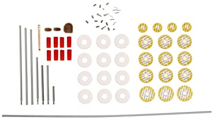 TOYANDONA 1satz Flöten Reparaturset Teiliges Wartungs-kit Mit Langlebigen Schrauben Und Dichtungen Für Pflege Und Austausch Beschädigter Flötenkomponenten