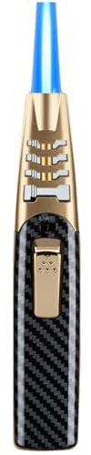 WANFANK Fireblaze Electric Plasma Lighter, Powerful Adjustable Lighter,Fireblaze Electric Lighter,(Gold)