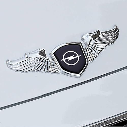 XTRDGHUG Emblem Badge Auto Aufkleber, Für Opel Vauxhall Astra Insignia Corsa Mokka Vectra opc VXR Vauxhall, Auto Styling Dekorative Autozubehör, Wasserdicht Staubdicht Ersatzteile,B