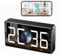 GHYREX Uhr Kamera 5G 4K HD Wireless Kamera WiFi Nanny Cam für Home Indoor Security mit Bewegungserkennung und Nachtsicht【U