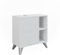 Vicco Waschbeckenunterschrank Leano, Waschtischunterschrank mit Schubladen, Weiß, 60 x 62 cm mit 2 Schubladen