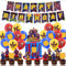 Decoración de Tartas en Barce-lona, Estrella de Fútbol Decoración, Decoración para Fiestas de Fútbol, Barce-lona Juego de Decoración de Cumpleaños de Fútbol, 32PCS