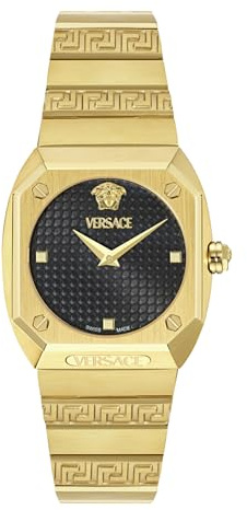 Versace Damen Analog Quarz Armbanduhr Antares