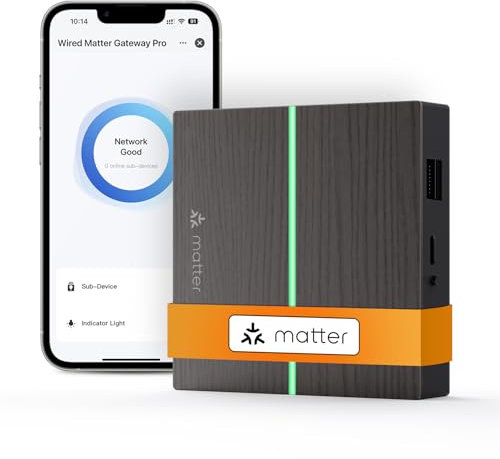 AVATTO Tuya Matter Zigbee Gateway, Thread Gateway, prend en charge Alexa, Google Assistant, Apple HomeKit et commande vocale SmartThings