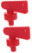 OSOLADY 2Pièces de Déconnexion de Batterie pour Voitures et Bateaux Clé pour Alimentation Coupe Circuit Durable et Polyvalent pour Rv et Camions