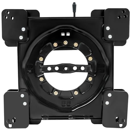 Sitzschwenkbasis 360° Drehbare Autositz Basis, 4-Punkt Verriegelung, 55mm Dicke, Für VW T5/T6, Mercedes Sprinter & Ford Transit