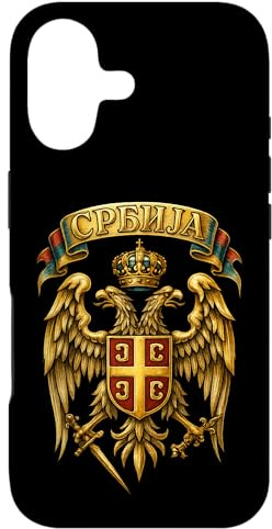 Hülle für iPhone 17 Serbisches Wappen - Srbija Flagge