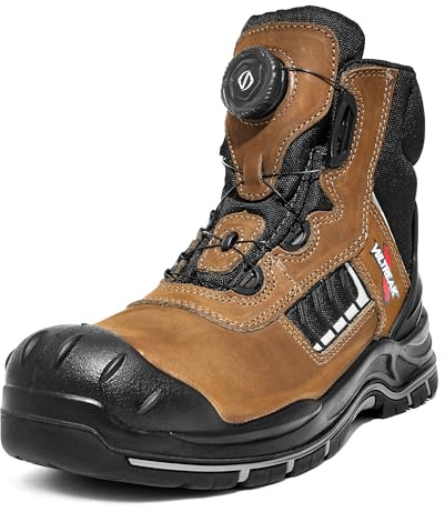 VULTREAK S3 HRO SRC Zapatos de Seguridad, Zapatillas de Seguridad con Punta de Acero Zapatos de Trabajo Zapatillas Trabajo Comodo Antideslizantes
