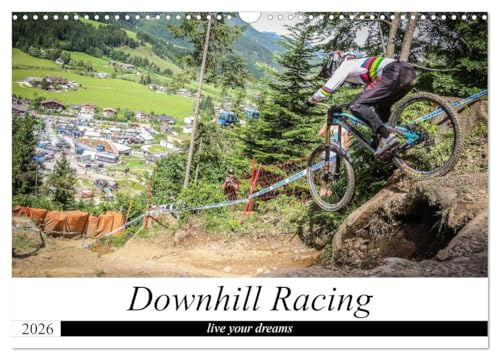 Downhill Racing (Wandkalender 2026 DIN A3 quer), CALVENDO Monatskalender: Spannender Sportkalender (CALVENDO Sport)