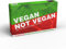 Bubblegum Stuff Vegan Not Vegan Spiel – Guess The Vegan Products Fun Flash Card Game – Fun Yes Or No Guessing Game – Geeignet für Familie, Kinder, Jugendliche und Erwachsene