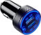 KEWIG Zigarettenanzünder USB Ladegerät, Dual QC3.0 Port Schneller USB Adapter Auto, 36W/3A Auto Ladegerät Kompatibel mit Blauer LED & Touch-Schalter Passend für Phone 13/12/11 Pro/Max, Galaxy S21/20