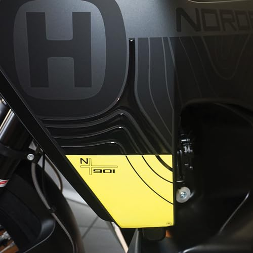 labelbike - 3D Aufkleber Protektoren Motorrad-Tankseitenabweiser kompatibel mit Husqvarna Norden 901