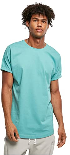 Urban Classics Herren T-Shirt, Westlich, Glass, L