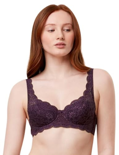Triumph Women's Amourette 300 WHP X, Wired Padded Bra, BLACKCURRANT JUICE