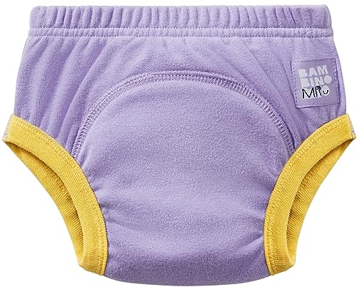 Bambino Mio Unisex Baby Wiederverwendbare Töpfchen-Trainingshose für Jungen und Mädchen, Weintraube, 3-4 Jahre
