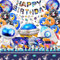 102 Pieces Space Decoration Party Tableware, Astronaut Decoration, Astronaut Balloon, Birthday Party Decorations in Space Theme Set, Paper Plates Space Children's Birthday Party for Boys Children's