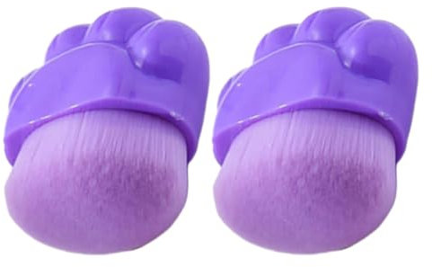 Ipetboom 2stücke Katzenkrallen Make-up Pinsel Tragbare Und Kompakte Applikatoren Für Foundation Und Sanfte Anwendung Einfach Zu Reinigen Für Reisen Und Täglichen Gebrauch