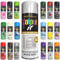 Pack of 2 Spray Paint Matt White Aerosol 400ml Cans - Quick Dry, All Purpose Spray Paint for Interior and Exterior Ideal for Wood, Metal, Plastic, Indoor & Outdoor Use