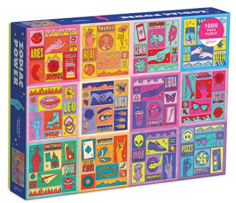Galison 9780735366831 Zodiac Power 1000 Piece Puzzle