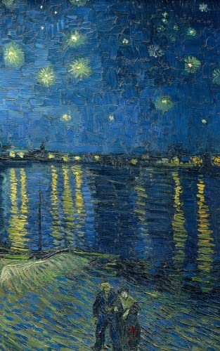 Van Gogh Notebook: Starry Night over the Rhone, 1888 (Van Gogh Notebook, notebook, journal, journal notebook, journal for girls, journal for women, journal prompts)