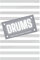 Drums: Blank Sheet Music Notebook 6x9 (15.24 x 22.86 cm)