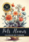 Pots Fleuris Livre de coloriage chromathérapie et anti-stress pour adulte et senior: 50 dessins de bouquets de fleurs dans de jolis pots