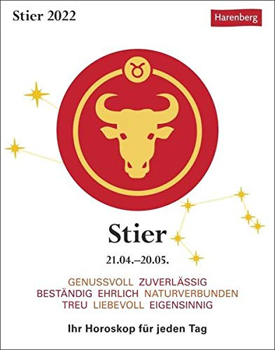 Stier Kalender 2022: Ihr Horoskop für jeden Tag