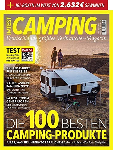 IMTEST Camping & Outdoor - Deutschlands größtes Verbraucher-Magazin: Das IMTEST Magazin No. 03/2022