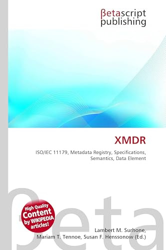 XMDR: ISO/IEC 11179, Metadata Registry, Specifications, Semantics, Data Element