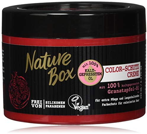 Nature Box Kur-Tiegel Granatapfel-Öl Color-Schutz Creme, 200 ml