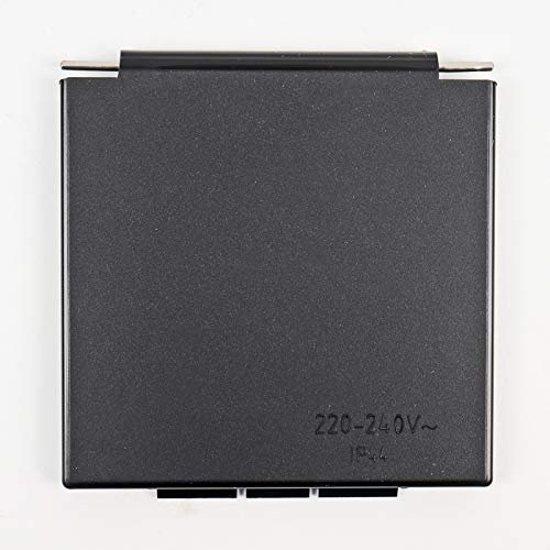 Ersatzdeckel für CEE Aussensteckdosen | schwarz | Spritzwasser geschützt