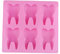 Asien Zahn-silikon-Form Lustige Zähne Form-neuheit-EIS-würfel-behälter Für Praline Gummy Jelly Back Werkzeugbau Mold