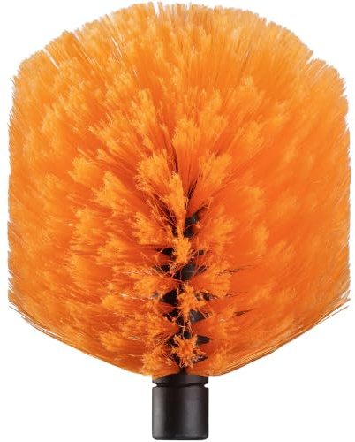 Cobweb Duster Head Brush // Spider Web Brush for Outdoor & Indoor Web Cleaning // Twist-On Corner Duster Fits Standard Acme Threaded Extension Poles // Best Cobweb Brush Head (Pole Sold Separately)