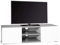 IDMarket – Mueble TV 113 cm ELI efecto hormigón puertas blancas
