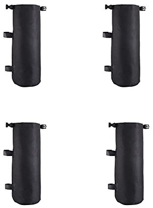 YFCTLM Pavillongewichte 4 STÜCKE Marquee BECHT Sand Base FARBLICHE Baldachin Gewichtsbeutel 30kg / 1058.22Oz Maximal Lager Zelt Sandbeutel Haftung Gewichtete Füße
