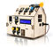 KEYESTUDIO ESP32 Smart Home IoT Stem Kit Compatible con Arduino IDE, con Placa ESP32, Python C, Proyecto Musical