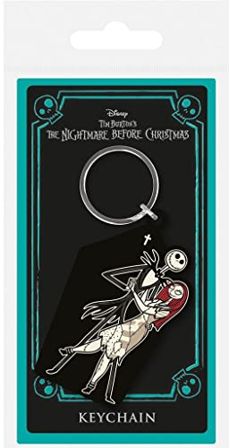 Nightmare Before Christmas - Porte-clés (Taille unique) (Noir/Blanc/Rouge)
