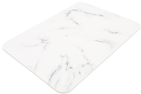 LIFKOME Tappetino Asciuga Piatti Diatomite Assorbente per Cucina Stuoia Drenante Antiscivolo per Lavandino e Ripiano Design Elegante e Pratico Marble Accessori per Casa per Scola Piatti Lavandino