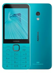 Nokia 235 4G Feature Phone with Bluetooth, MP3 Player, 2MP Camera, Snake and Long Battery Life - Blue