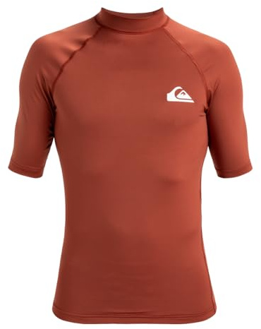 Quiksilver - Upf50 Ss S/SL Surf Tee für Männer - Henna - XXL