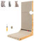 VickyHome Cat Scratcher, 26.8 Inch L Shape Cat Scratching Board Wall Mounted Cat Bed Cat Scratchers Door Wall Door Protector Cat Scratch Pad Cat Accessories for Indoor Cats, 29 * 40 * 68CM
