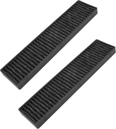Charcoal Filter 2 Pack WB06X10807 Microwave Filter Replacement Compatible with GE Microwave Filters JNM7196SK6SS, JVM7195SK6SS, JNM7196DK5BB, JVM7195DK5WW, JVM7195EK5ES, PNM9216SK5SS, PVM9005SJ8SS